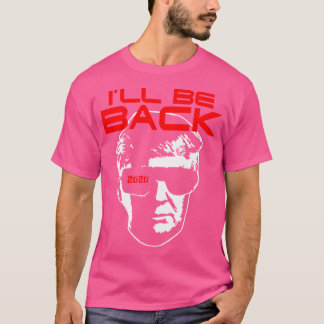 トランプおもしろいターミネータパロディ – トランプ私は戻ってくる Tシャツ
