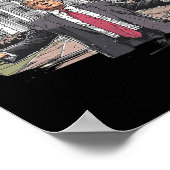 トランプおもしろいダディーズホームホワイトハウス2024 ポスター (角)