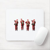 トランプおもしろいダンスサンタクロースクリスマスパジャム マウスパッド (マウス)