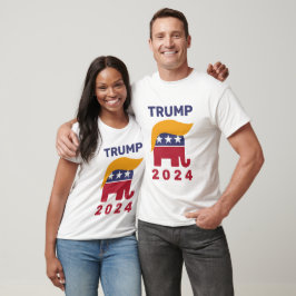 トランプおもしろいト毛選挙Tシャツ Tシャツ