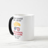 トランプおもしろいド最高の歯科衛生士 モーフィングマグカップ (正面左)