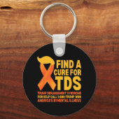 トランプおもしろいド脱線症候群Tds認識度代表 キーホルダー (正面)