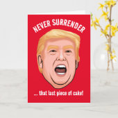 トランプおもしろいハッピーバースデー カード (黄色い花)