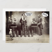 トランプおもしろいバイデン氏1910年魔法法誕生日カード (正面/裏面)