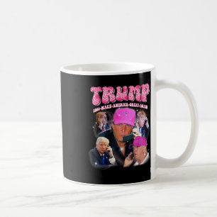 トランプおもしろいピ恋しく思ンク私はまだトランプ2024アメリを取る コーヒーマグカップ