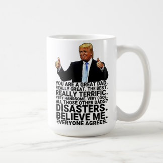 トランプおもしろいファーザー誕生日カード コーヒーマグカップ