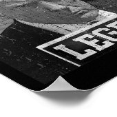 トランプおもしろいマグショット伝説 ポスター (角)