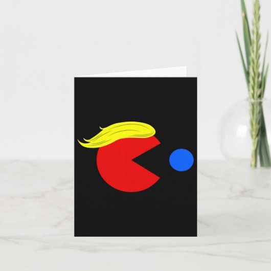 トランプおもしろいマン2024 Pac Tee - Trump Man Ne Pac Bl カード (正面)