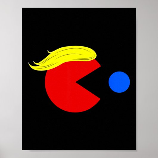 トランプおもしろいマン2024 Pac Tee - Trump Man Ne Pac Bl ポスター (正面)