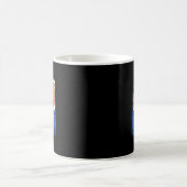 トランプおもしろいミームおもしろい コーヒーマグカップ (中央)