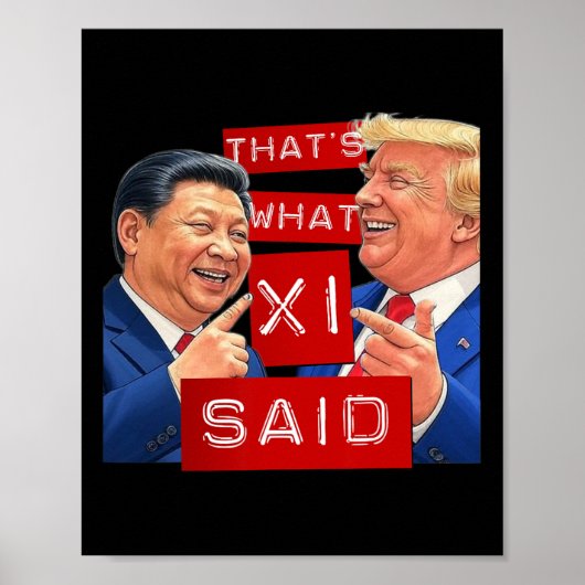 トランプおもしろいミームおもしろい ポスター (正面)