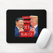 トランプおもしろいミームおもしろい マウスパッド (マウス)