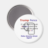 トランプおもしろいミーム選挙2016 マグネット (正面/裏面)