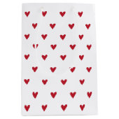 トランプおもしろいラブポリティカルユーモア抱き枕 ミディアムペーパーバッグ (正面)