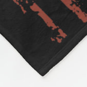 トランプおもしろいロッキーボクシングミームボクサー米国国旗パトリオ フリースブランケット (角)