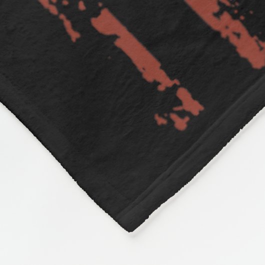 トランプおもしろいロッキーボクシングミームボクサー米国国旗パトリオ フリースブランケット (角)