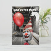 トランプおもしろいワイズザピエロハロウィーン 招待状 (スタンド正面)