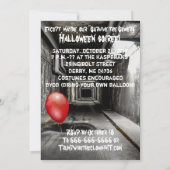 トランプおもしろいワイズザピエロハロウィーン 招待状 (裏面)