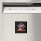 トランプおもしろい勝者の勝者トルコのディナーサンクスギヴィ マグネット (インサイチュ (食洗機))