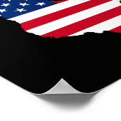 トランプおもしろい大統領ことわざオ・カナダの地図アメリカ ポスター (角)