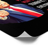 トランプおもしろい引用文母の日この母はとてもGである ポスター (角)