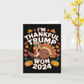 トランプおもしろい感謝私感謝感謝トランプが202ウォン カード (黄色い花)