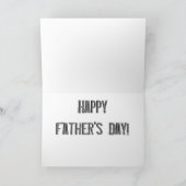 トランプおもしろい父のデイカード シーズンカード (内部)