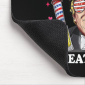 トランプおもしろい独立記念日7月の4日を作るグレア マウスパッド (コーナー)