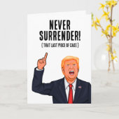 トランプおもしろい誕生日 カード (黄色い花)