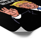 トランプおもしろい電気技師ラインマン ポスター (角)