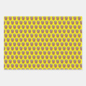 トランプおもしろい顔 ラッピングペーパーシート (正面2)