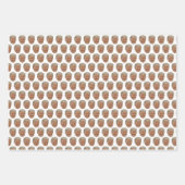 トランプおもしろい顔 ラッピングペーパーシート (正面)