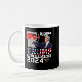 トランプおもしろい2024フラグアンチジョーバイデン氏meanツイートG コーヒーマグカップ
