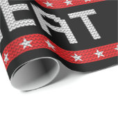 トランプおもしろい2024再びクリスマスを素晴らし作る ラッピングペーパー (ロールコーナー)