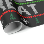 トランプおもしろい2024再び醜いクリスマスを作る素晴らし2024 ラッピングペーパー (ロールコーナー)