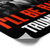 トランプおもしろい2024 45 47トランピネーターが戻ってくる ポスター (角)