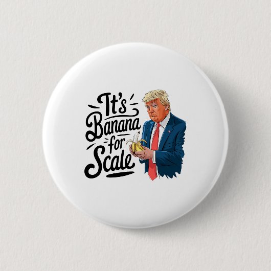トランプおもしろい3のナナはかりで測ーだ 缶バッジ (正面)