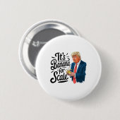 トランプおもしろい3のナナはかりで測ーだ 缶バッジ (正面&裏面)