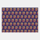 トランプおもしろい | ドナルド・トランプ、ネコを再び安全にする ラッピングペーパーシート (正面3)