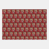 トランプおもしろい | ドナルド・トランプ、ネコを再び安全にする ラッピングペーパーシート (正面)