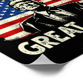 トランプおもしろい・ファーザーズ・デー・メイク・ファーザガ素晴らしー ポスター (角)