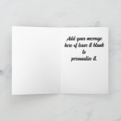 トランプおもしろい「メリークリスマスローザー」 シーズンカード (内部)