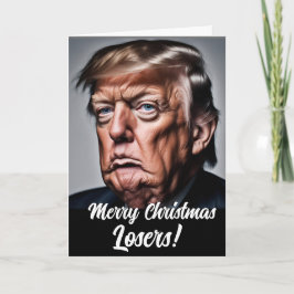 トランプおもしろい「メリークリスマスローザー」 シーズンカード