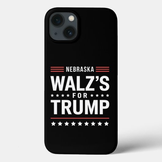 トランプおもしろい・ヴァンス・ウォルズのトランプネブラスカ向け Case-Mate iPhoneケース (裏面)