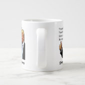 トランプがあなたの誕生日をナショナルホリデーとして承認 ジャンボコーヒーマグカップ (裏面)