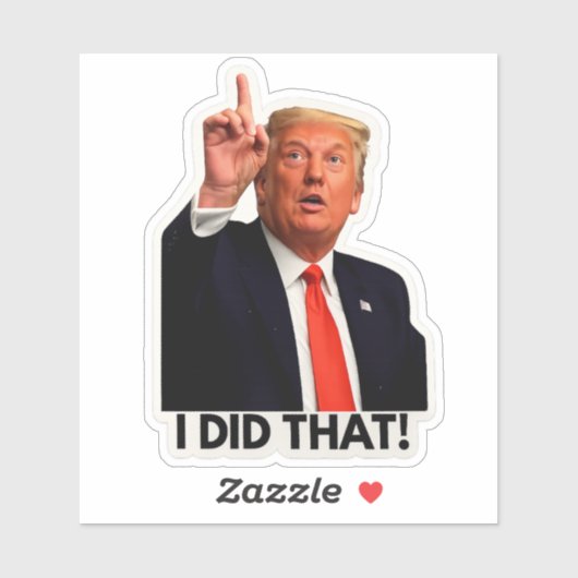 トランプがやった! シール (シート)