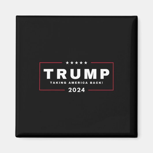 トランプがアメリカを取り戻す2024年7月4日Us Maga マグネット (正面)