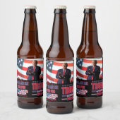 トランプがアメリカを取り戻す ビールラベル (ボトル)