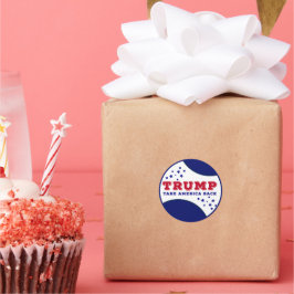 トランプがアメリカを取り戻す ラウンドシール