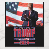 トランプがアメリカを取り戻す ワインラベル (シングルラベル)